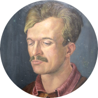 Hans Schiel: Selbstporträt