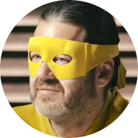 Michael Bründel als Captain Future